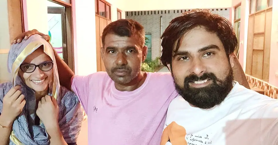 2019: पहली बार बापू के साथ तस्वीर